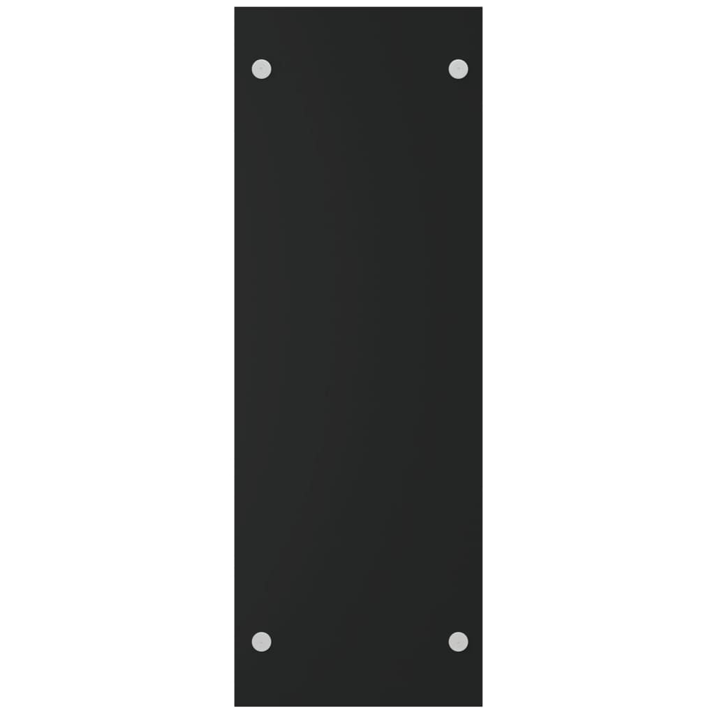Haardhoutrek Gehard Glas 40 x 35 x 100 cm Zwart