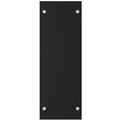 Haardhoutrek Gehard Glas 40 x 35 x 100 cm Zwart