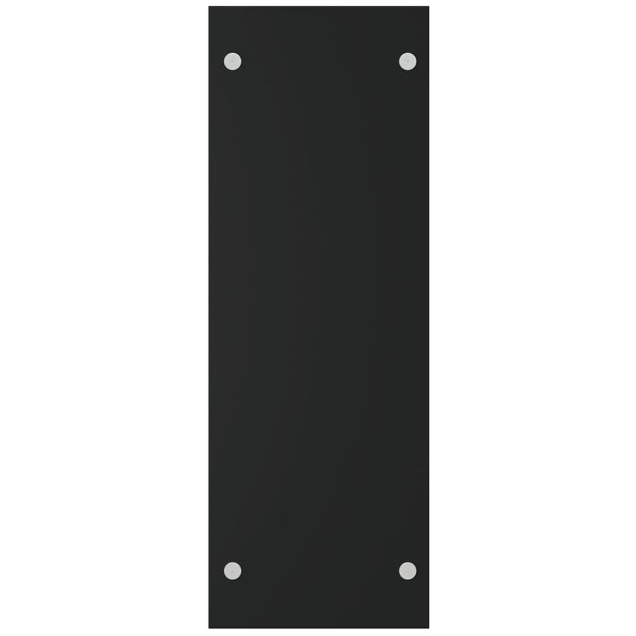 Haardhoutrek Gehard Glas 40 x 35 x 100 cm Zwart