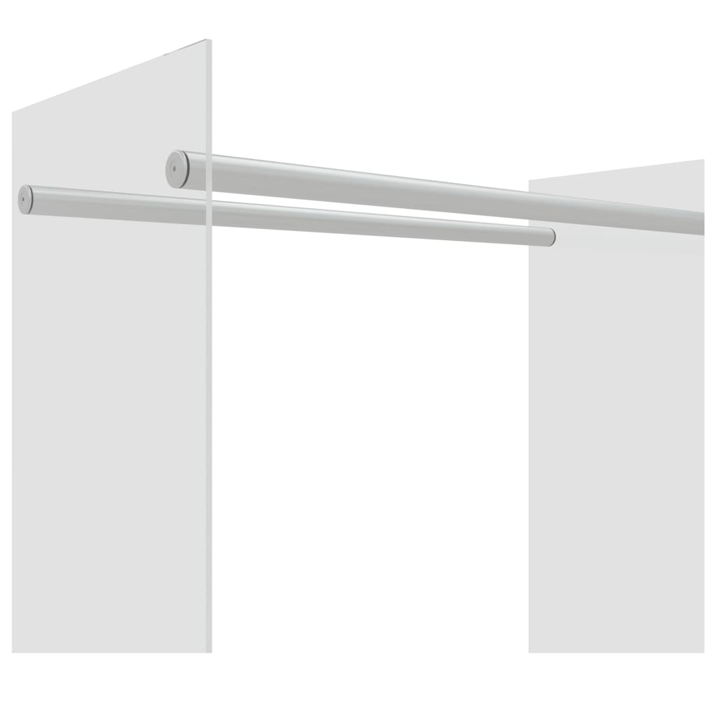 Haardhoutrek Gehard Glas Transparant 80 x 35 x 100 cm Doorzichtig