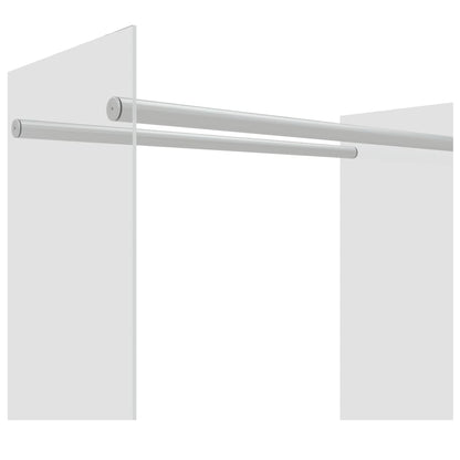 Haardhoutrek Gehard Glas Transparant 80 x 35 x 100 cm Doorzichtig