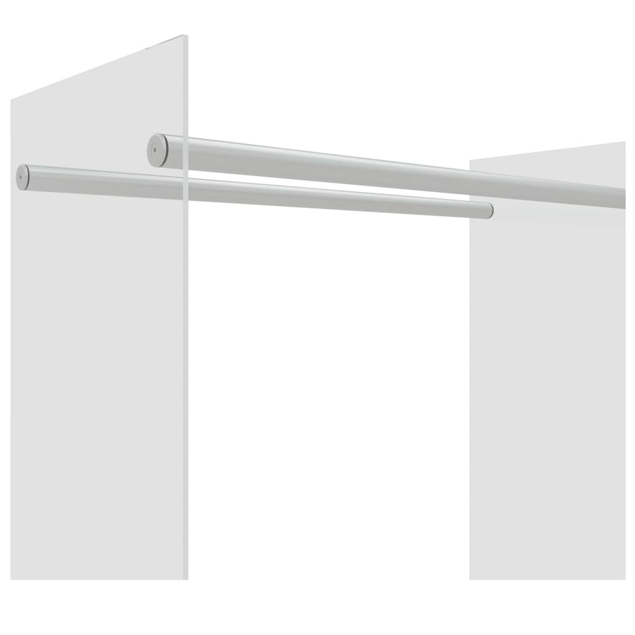 Haardhoutrek Gehard Glas Transparant 80 x 35 x 100 cm Doorzichtig