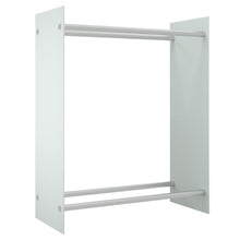Haardhoutrek Gehard Glas 80 x 35 x 100 cm Wit