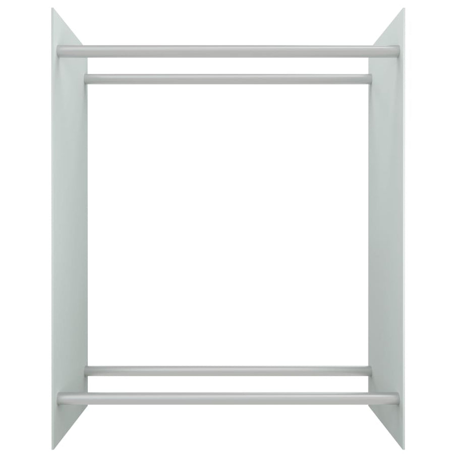 Haardhoutrek Gehard Glas 80 x 35 x 100 cm Wit