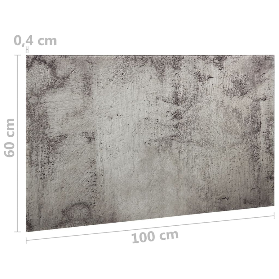 Magneetbord Wandgemonteerd Glas 100 x 60 cm