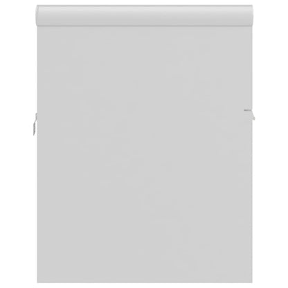 Wastafelkast Met Ingebouwde Wastafel Spaanplaat Wit 90 x 38.5 x 46 cm zonder kraan & afvoer