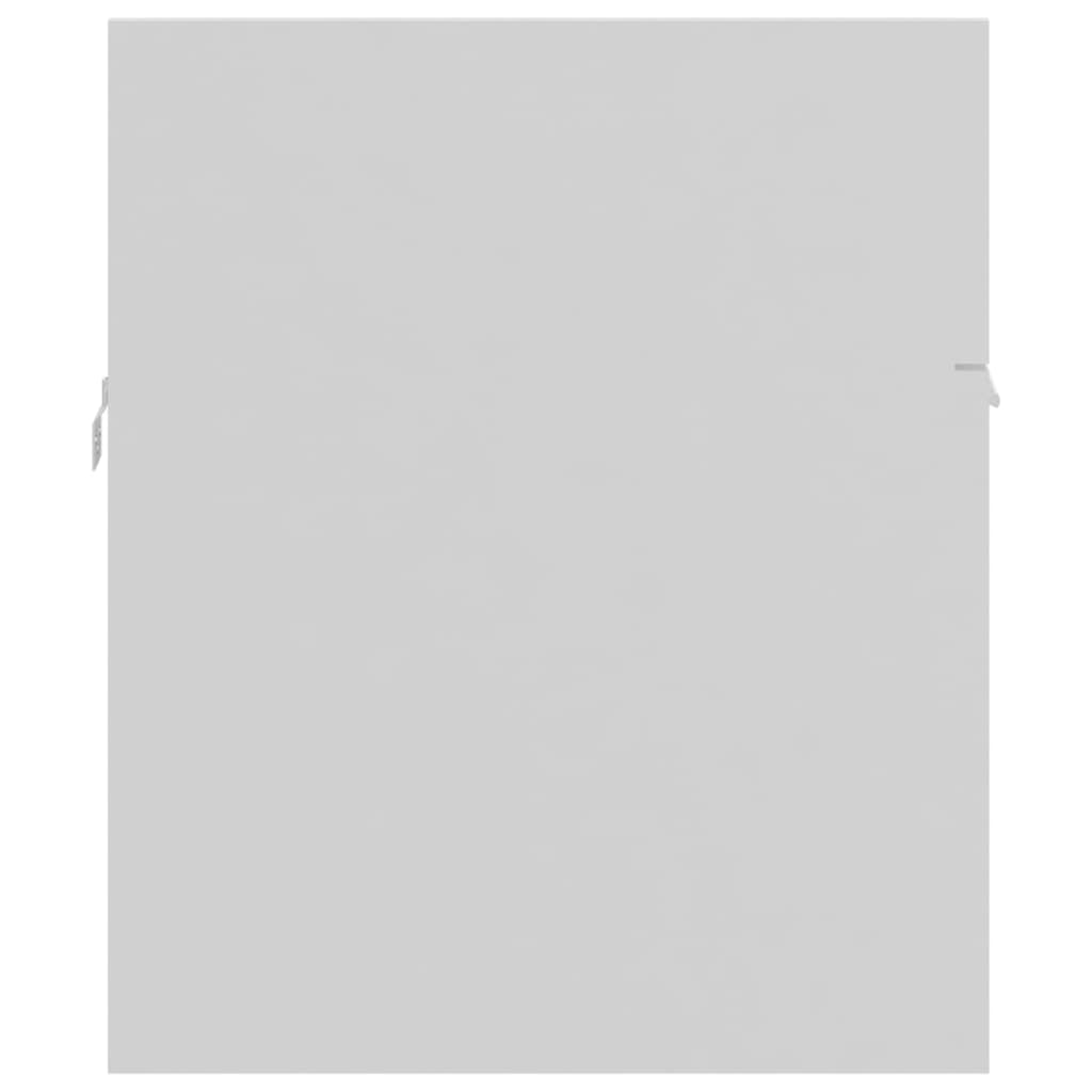 Wastafelkast Met Ingebouwde Wastafel Spaanplaat Wit 90 x 38.5 x 46 cm zonder kraan & afvoer