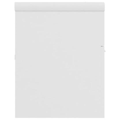 Wastafelkast Met Ingebouwde Wastafel Spaanplaat 1 100 x 38.5 x 46 cm Wit