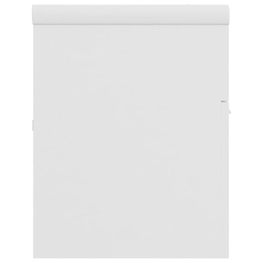 Wastafelkast Met Ingebouwde Wastafel Spaanplaat 1 100 x 38.5 x 46 cm Wit