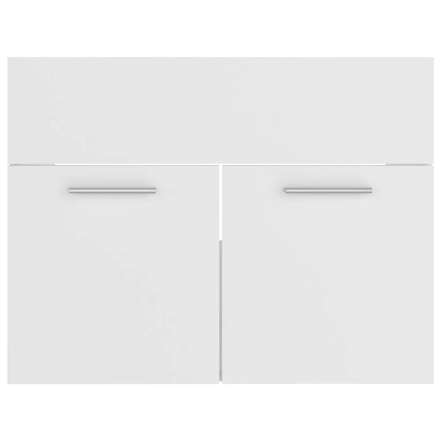 Badkamermeubelset Spaanplaat 60 x 38.5 x 46 cm Wit