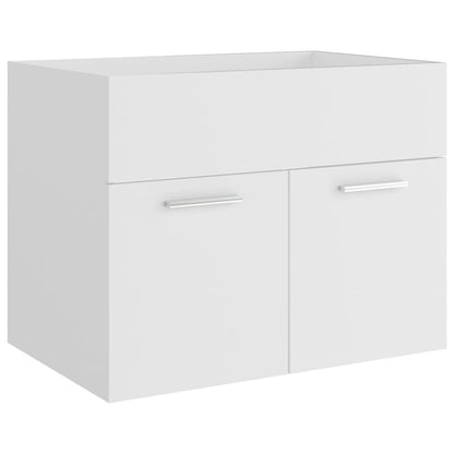 Badkamermeubelset Spaanplaat 60 x 38.5 x 46 cm Wit