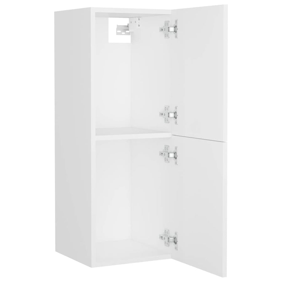 Badkamermeubelset Spaanplaat 60 x 38.5 x 46 cm Wit