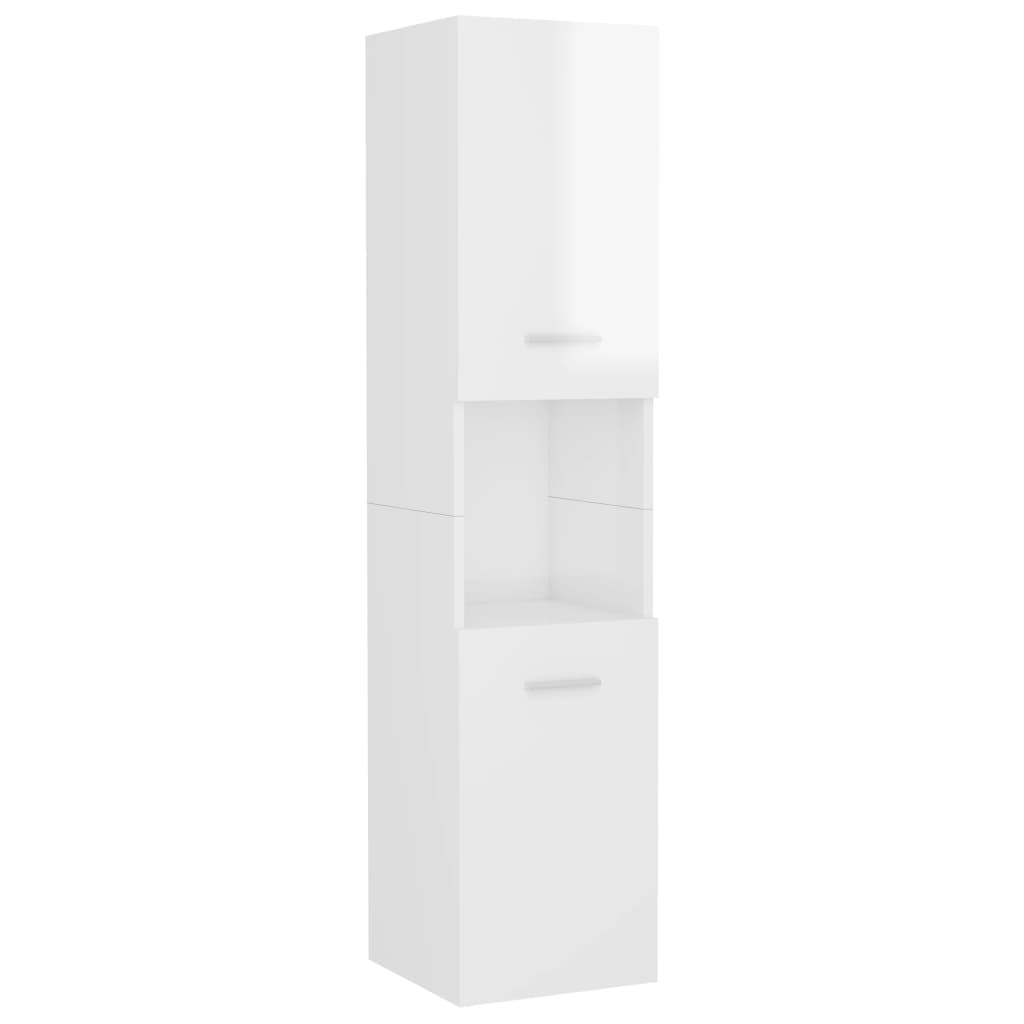 Badkamermeubelset Spaanplaat 60 x 38.5 x 46 cm Wit