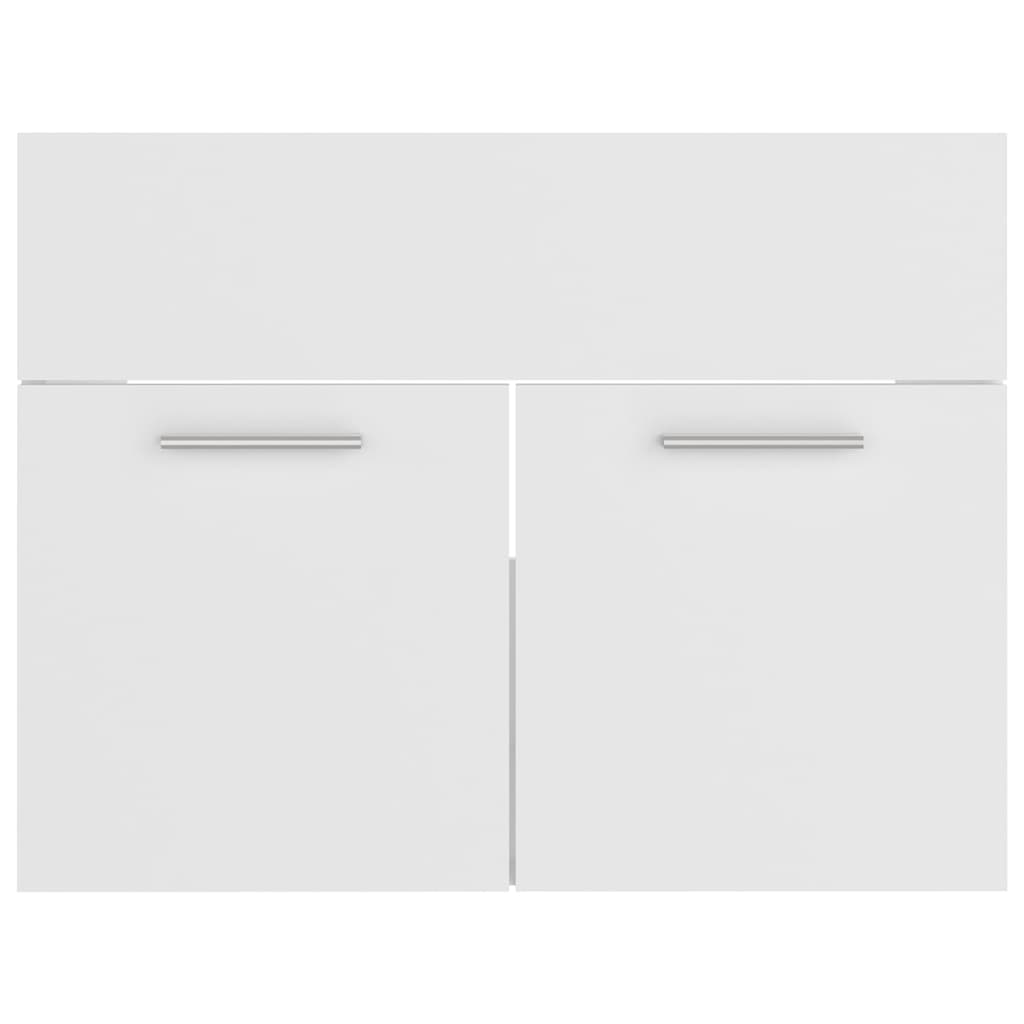 Badkamermeubelset Spaanplaat 60 x 38.5 x 46 cm Wit