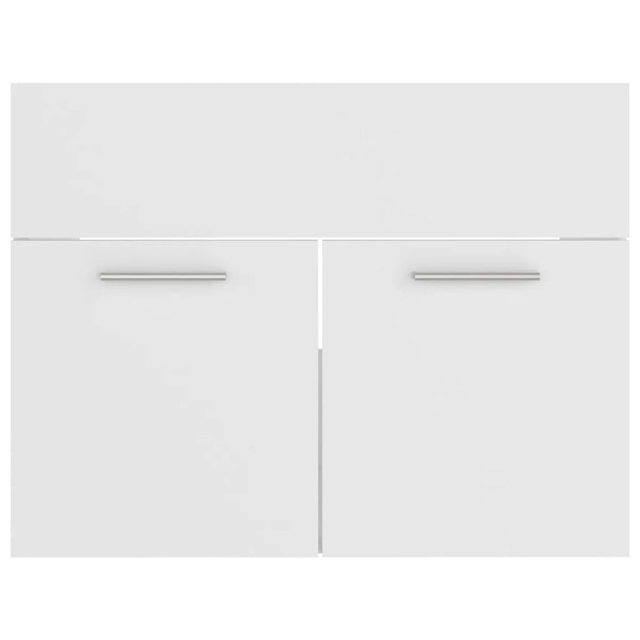 Badkamermeubelset Spaanplaat 60 x 38.5 x 46 cm Wit