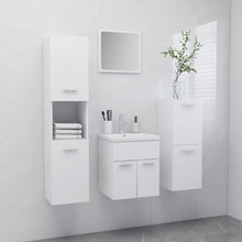 Badkamermeubelset Spaanplaat Wit 41 x 38.5 x 46 cm
