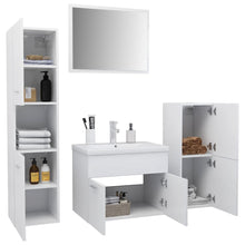 Badkamermeubelset Spaanplaat 60 x 38.5 x 46 cm Wit