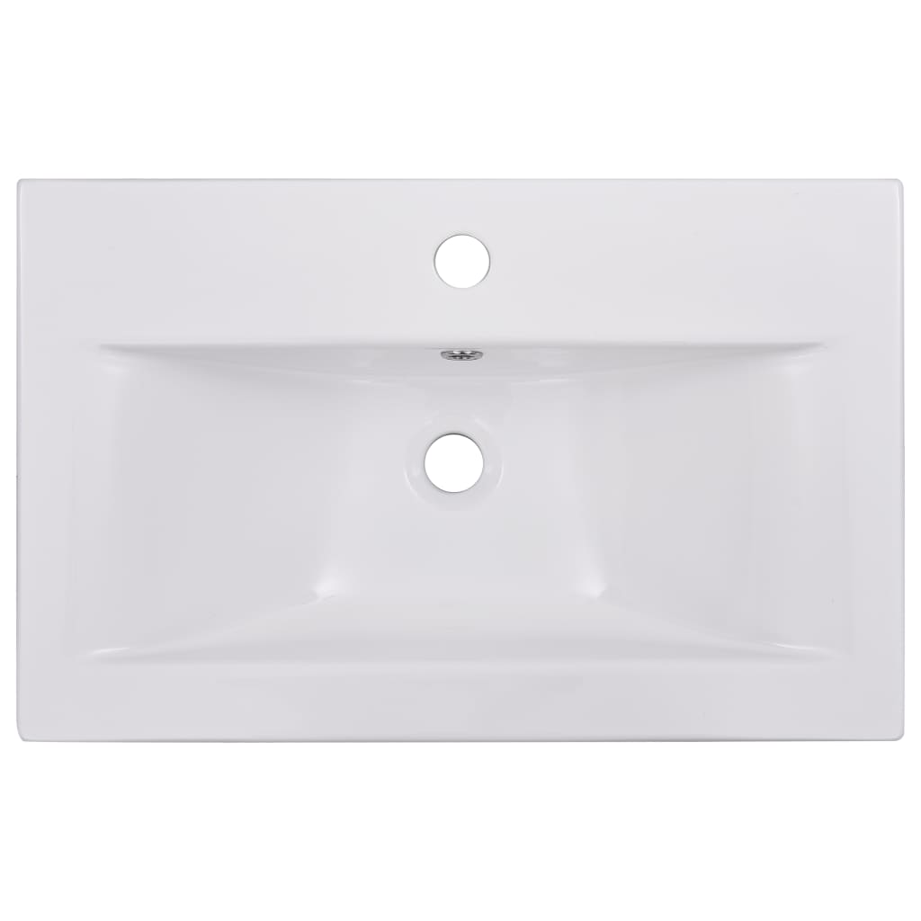 Badkamermeubelset Spaanplaat 60 x 38.5 x 46 cm Wit