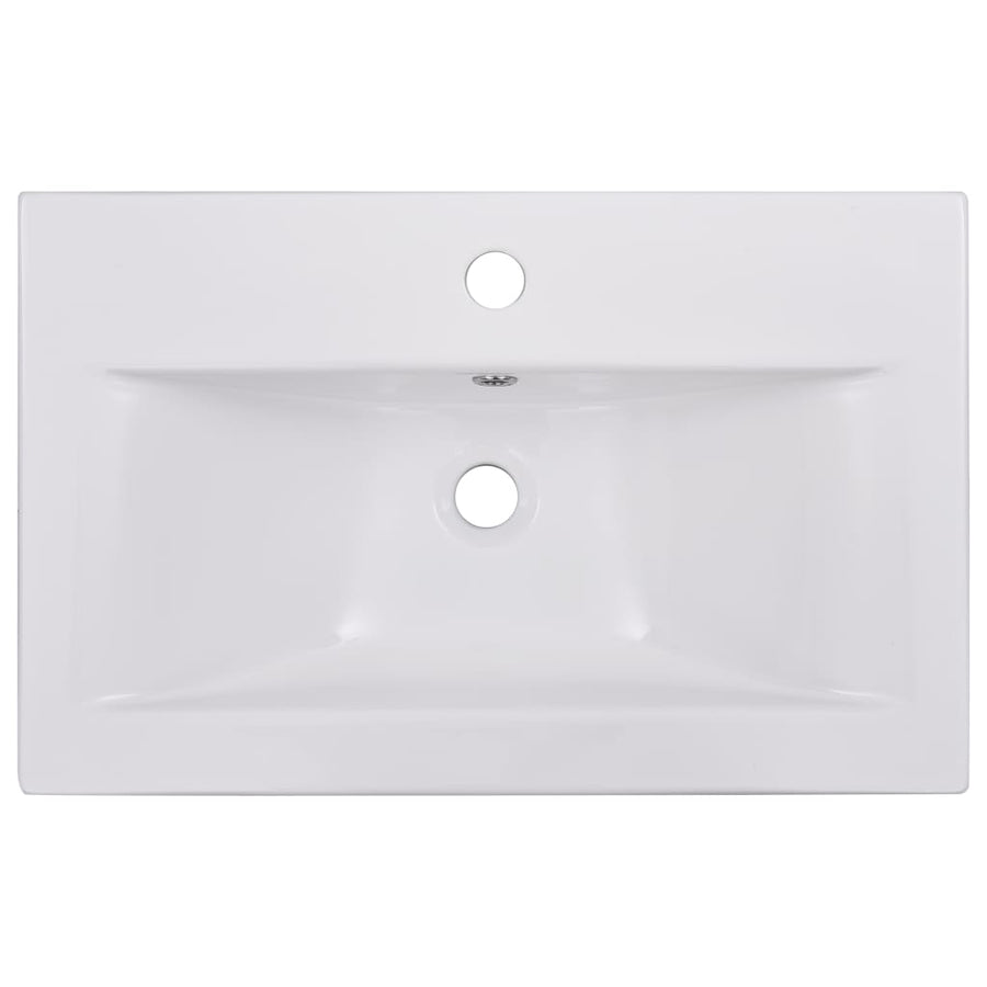Badkamermeubelset Spaanplaat 60 x 38.5 x 46 cm Wit