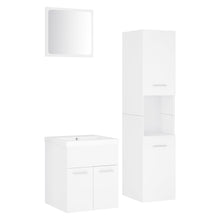 Badkamermeubelset Spaanplaat Wit 41 x 38.5 x 46 cm