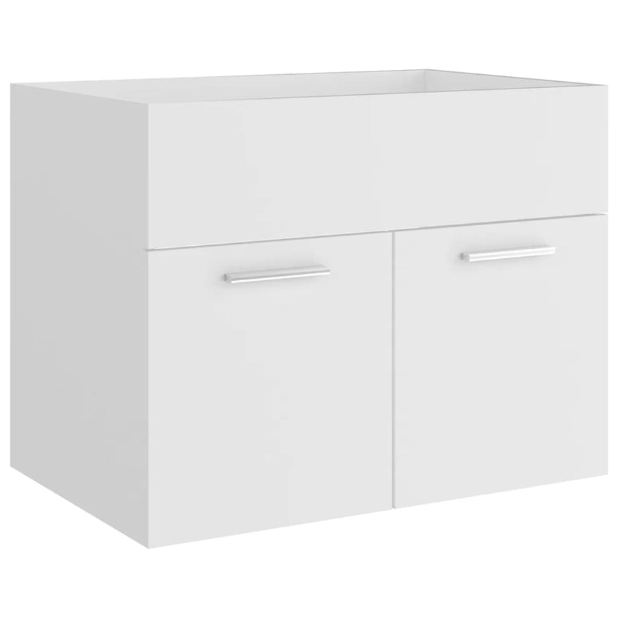 Badkamermeubelset Spaanplaat 60 x 38.5 x 46 cm Wit