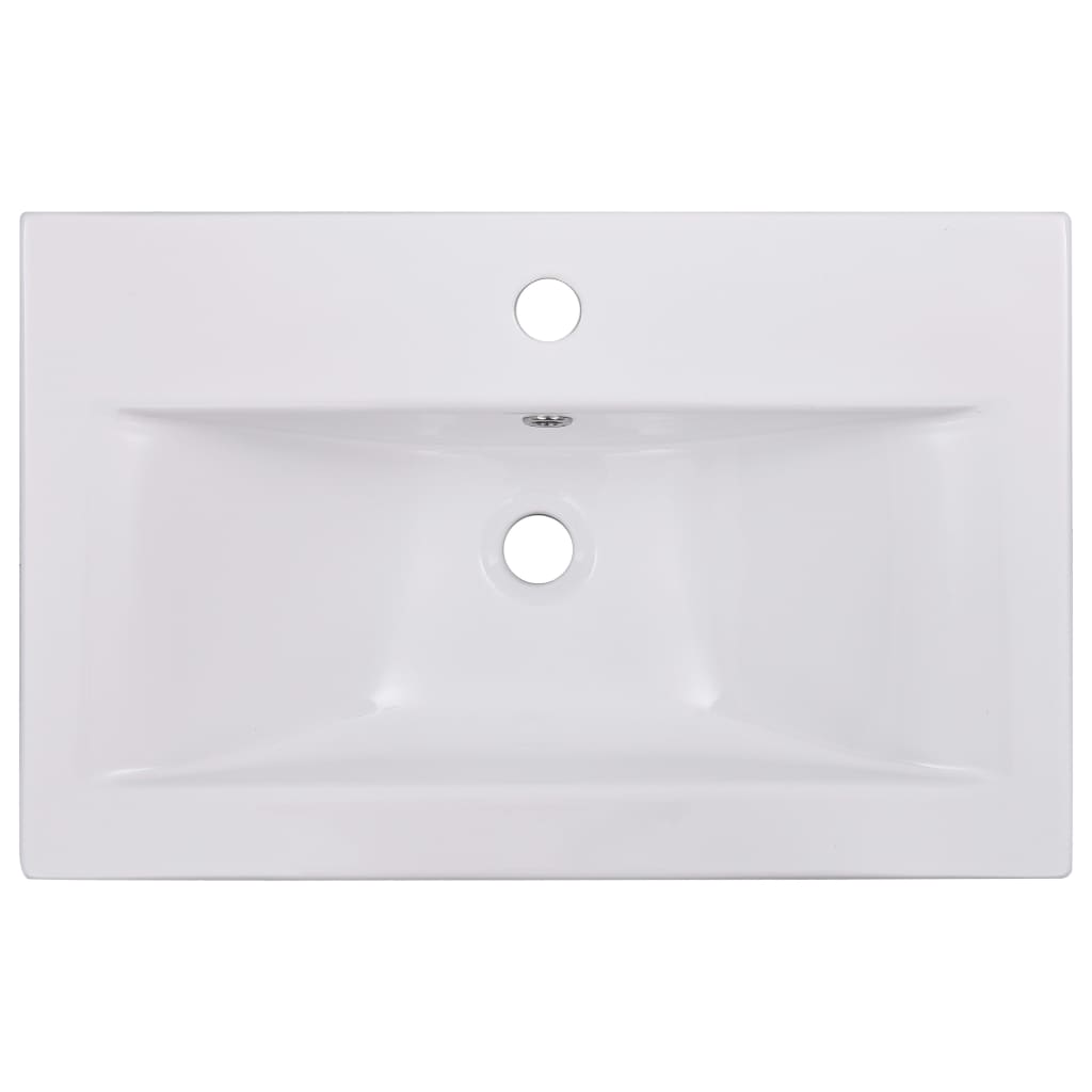 Badkamermeubelset Spaanplaat 60 x 38.5 x 46 cm Wit