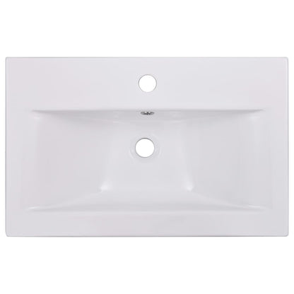 Badkamermeubelset Spaanplaat 60 x 38.5 x 46 cm Wit