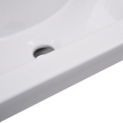 Badkamermeubelset Spaanplaat 60 x 38.5 x 46 cm Wit