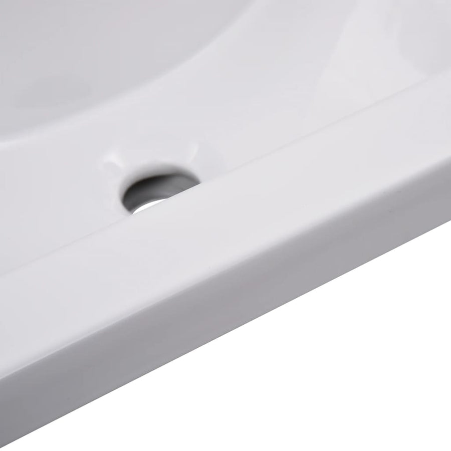 Badkamermeubelset Spaanplaat 60 x 38.5 x 46 cm Wit