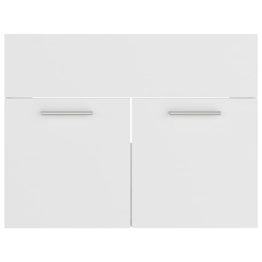Badkamermeubelset Spaanplaat 60 x 38.5 x 46 cm Wit