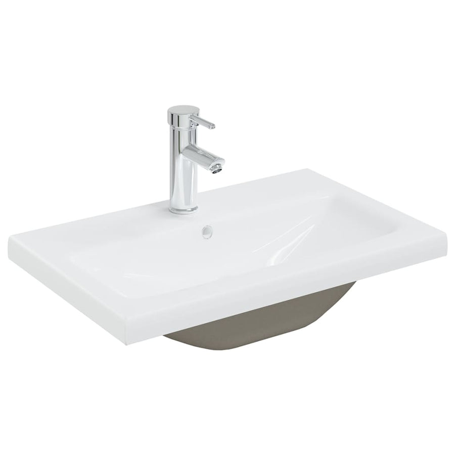 Badkamermeubelset Spaanplaat 60 x 38.5 x 46 cm Wit