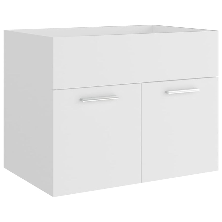 Badkamermeubelset Spaanplaat 60 x 38.5 x 46 cm Wit