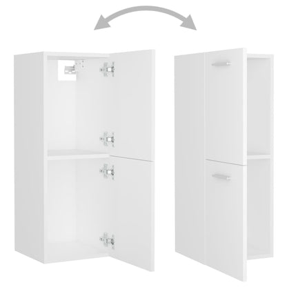 Badkamermeubelset Spaanplaat 60 x 38.5 x 46 cm Wit