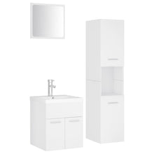 Badkamermeubelset Spaanplaat Wit 41 x 38.5 x 46 cm
