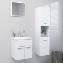 Badkamermeubelset Spaanplaat Wit 41 x 38.5 x 46 cm