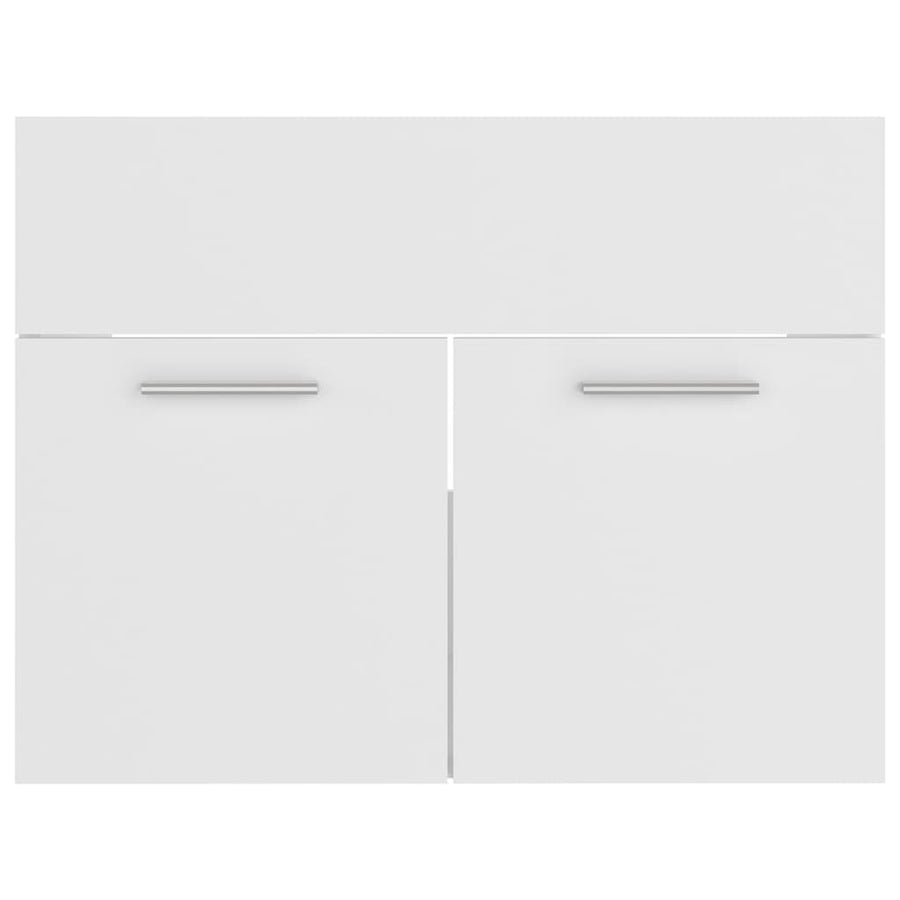 Badkamermeubelset Spaanplaat 60 x 38.5 x 46 cm Wit