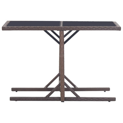 3-Delige Tuinset Bruin