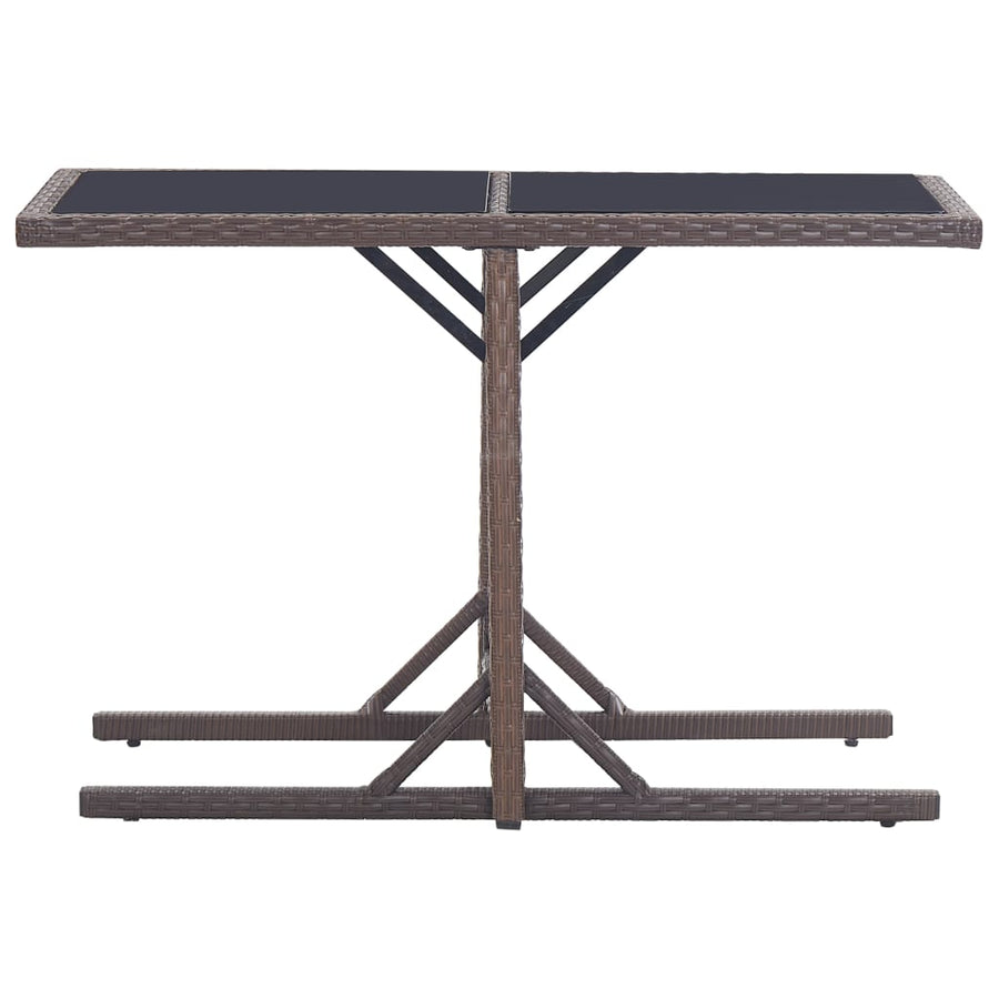 3-Delige Tuinset Bruin