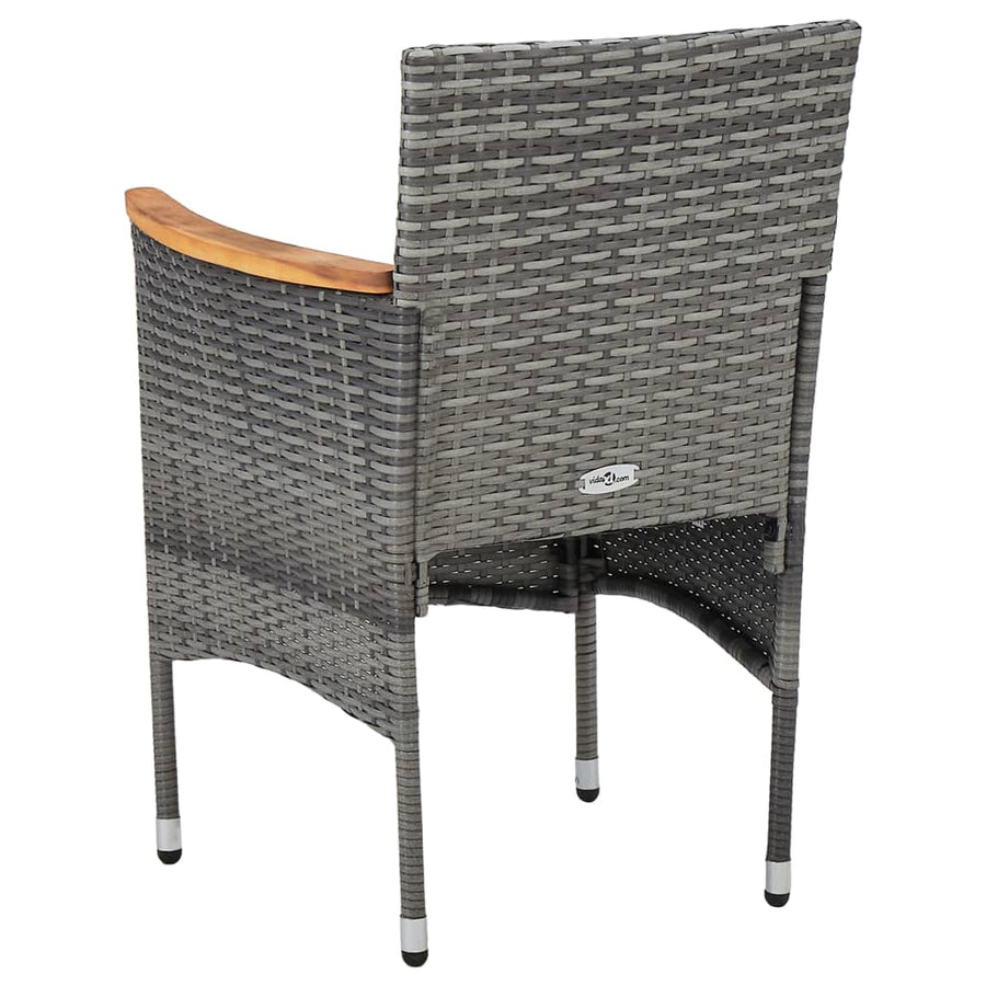 -Delige Tuinset Grijs en bruin