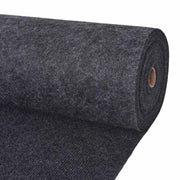 Tapijt loper 1.2 x 15 m antraciet polyester