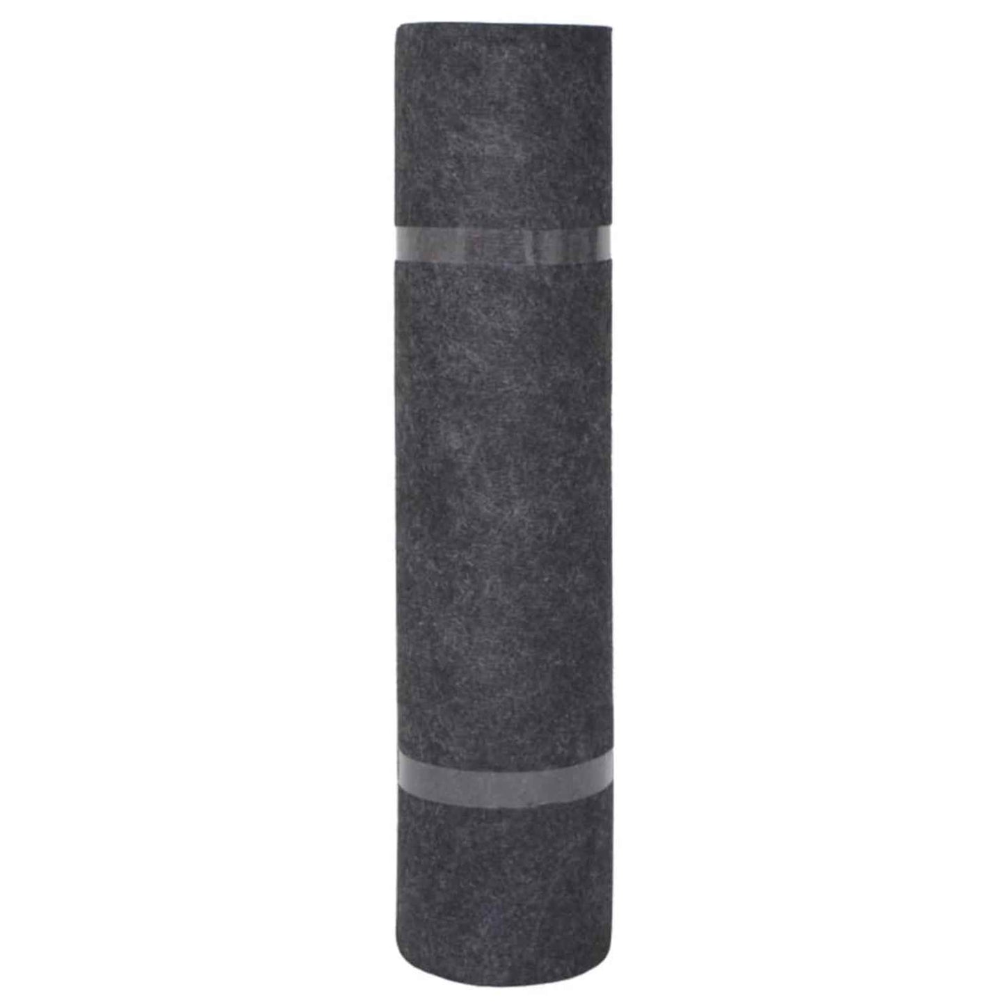 Tapijt Antracietkleurig 1,2 x 15 m Polyester