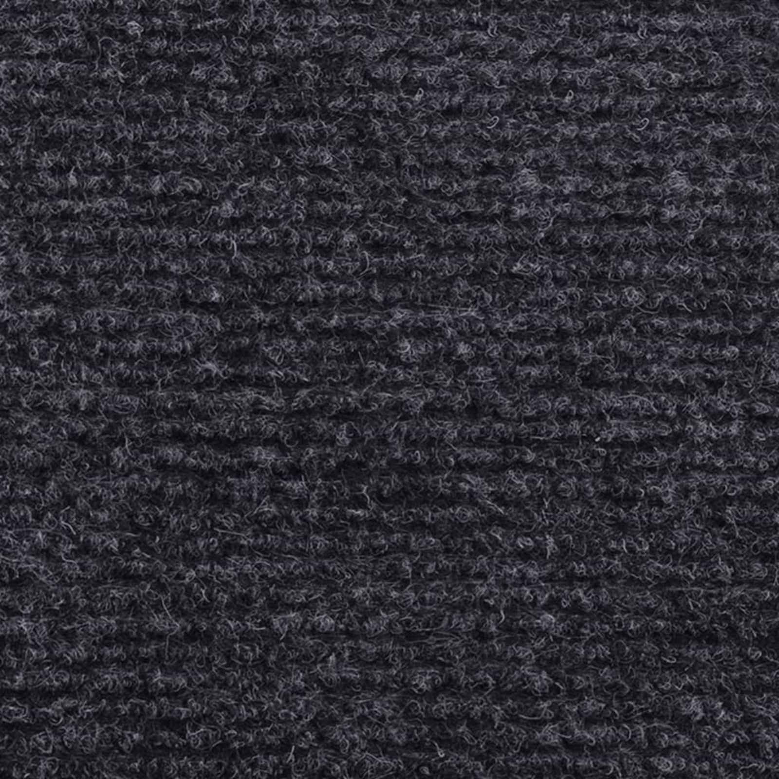 Tapijt Antracietkleurig 1,2 x 15 m Polyester