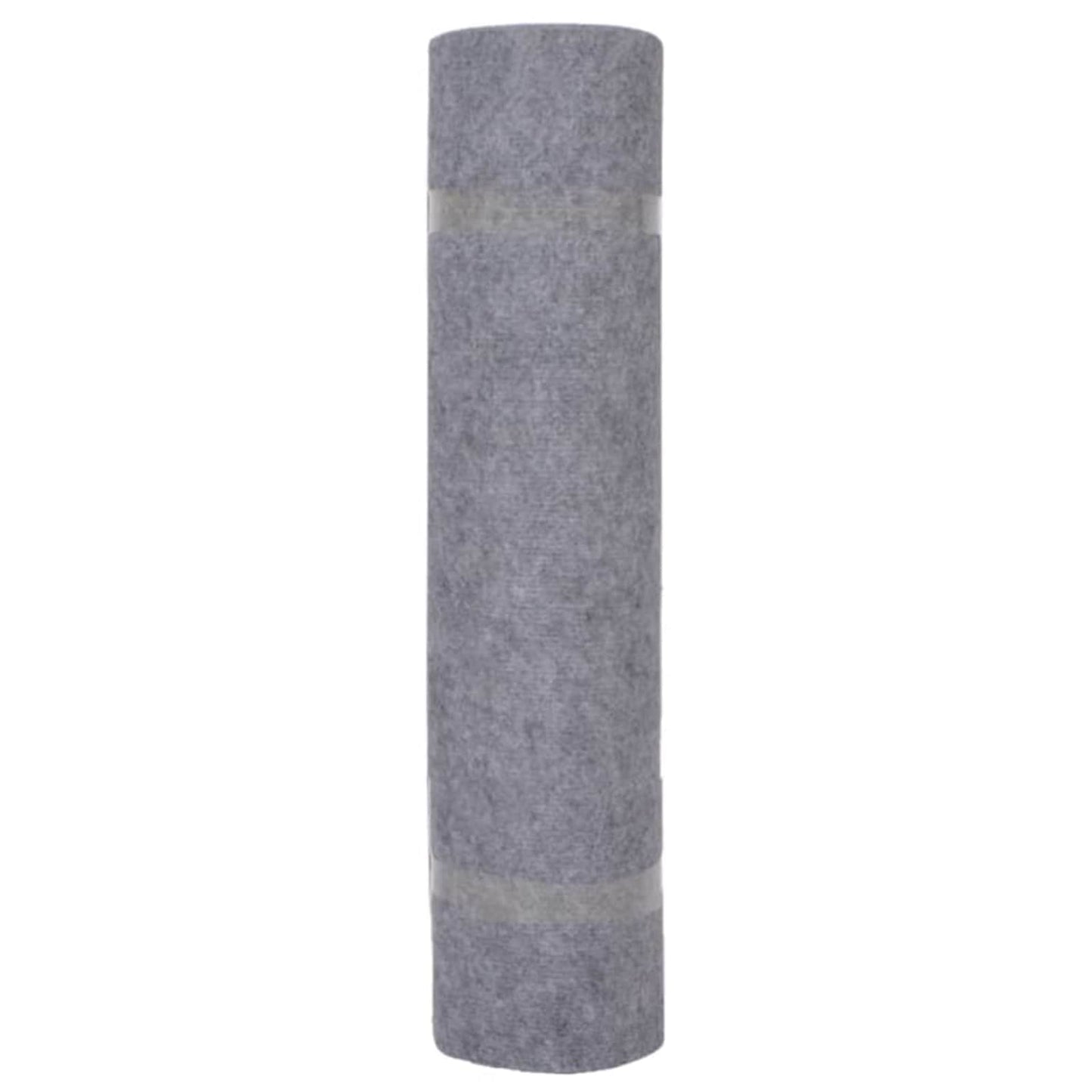 Tapijt Grijs 1,2 x 10 m Polyester