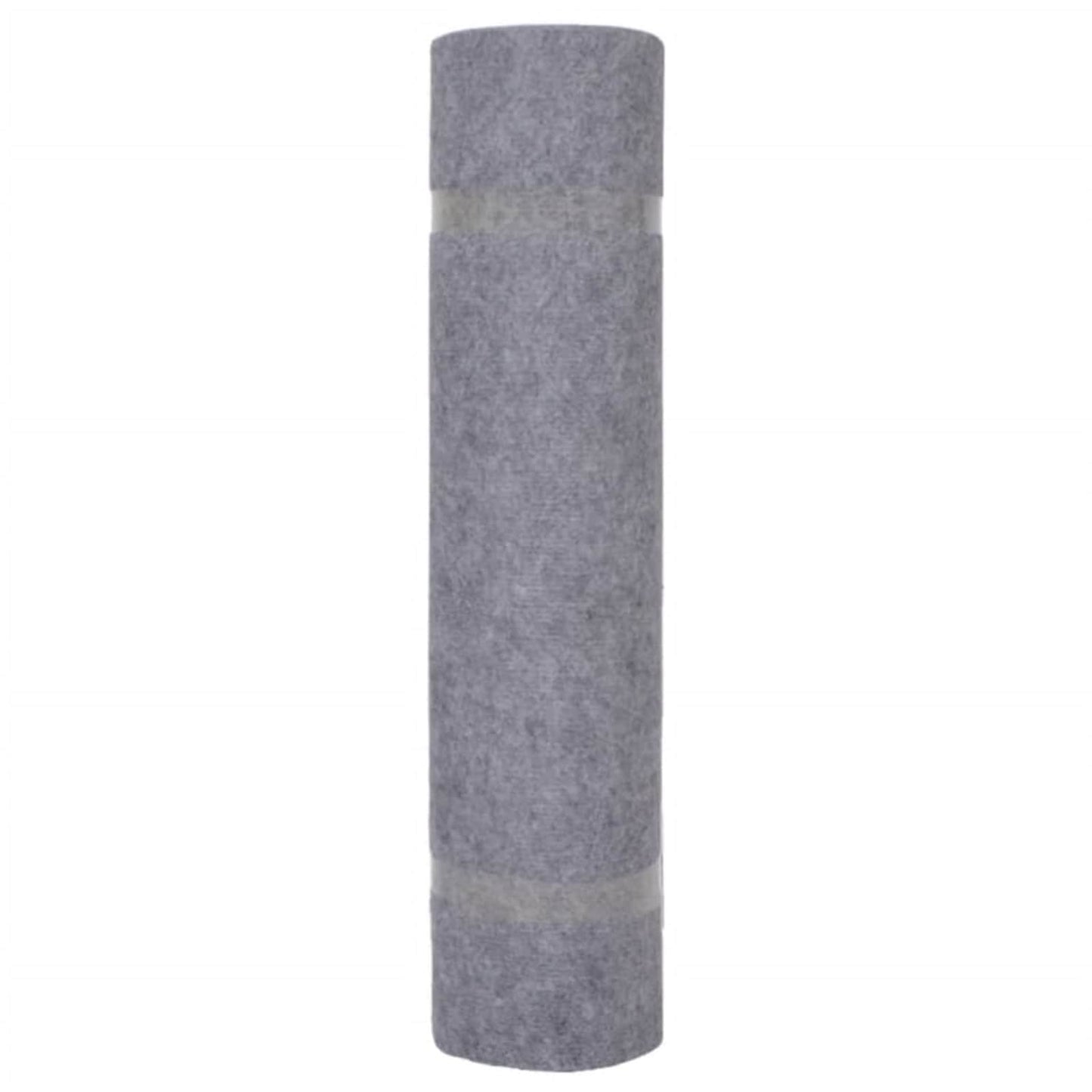 Tapijt Grijs 1,2 x 15 m Polyester