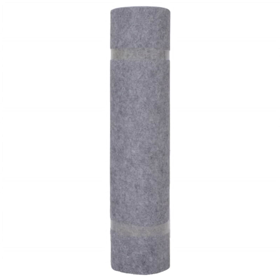 Tapijt Grijs 1,2 x 15 m Polyester