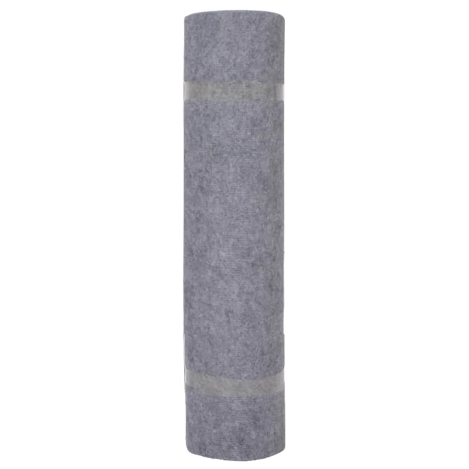 Tapijt Grijs 1,2 x 20 m Polyester