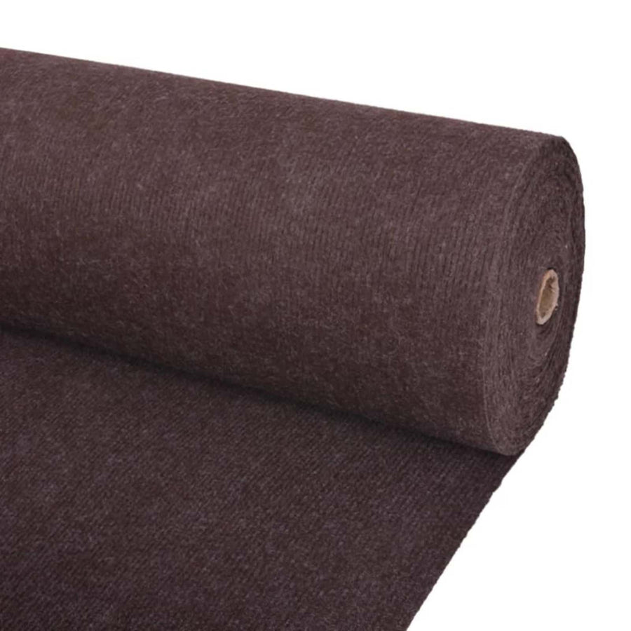 Tapijt Bruin 1,2 x 10 m Polyester