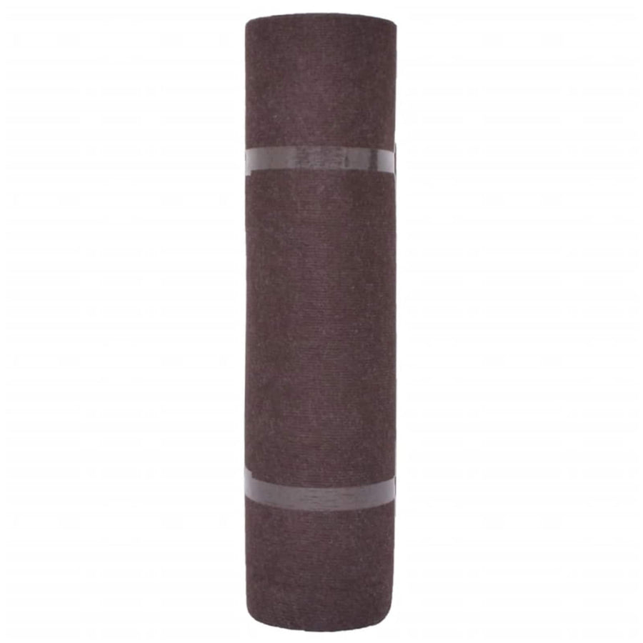 Tapijt Bruin 1,2 x 10 m Polyester