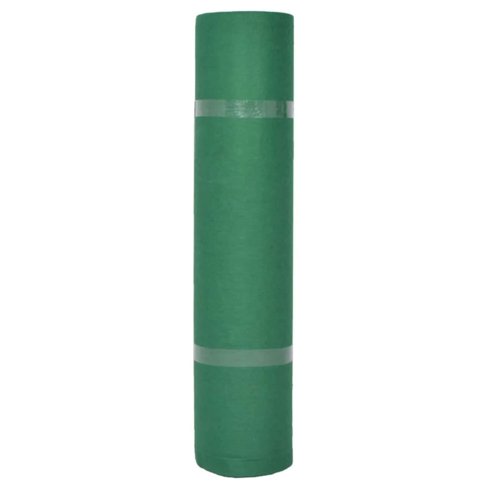 Tapijt Effen Groen 1,2 x 12 m Polyester