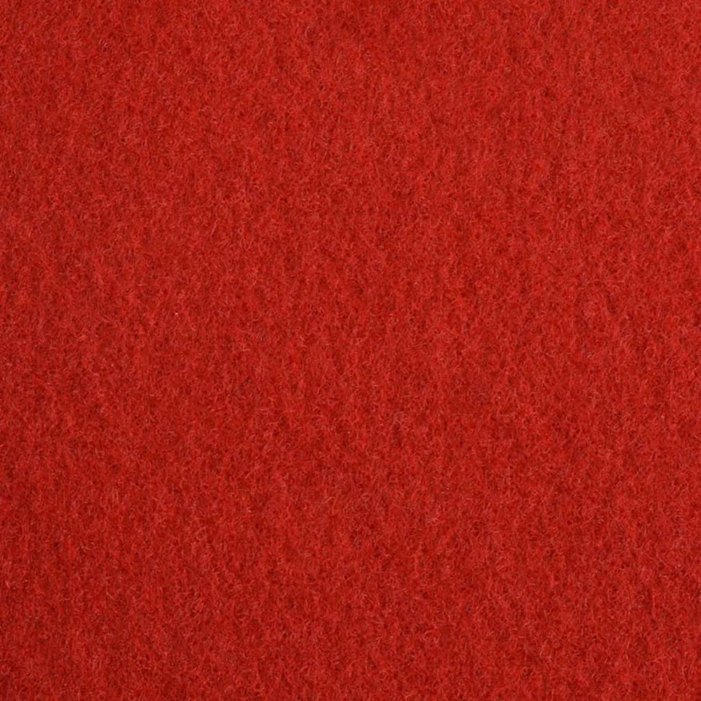Tapijt Effen Rood 1,2 x 12 m Polyester